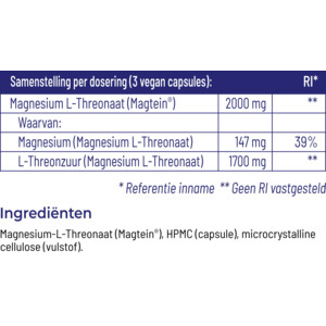 Vitakruid Magnesium L-Threonaat - 37.42 euro