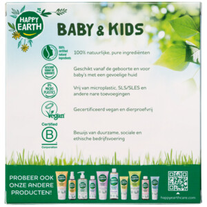 Happy Earth Baby & Kids 100% Natuurlijke Geschenkset Starterpack - 10.79 euro