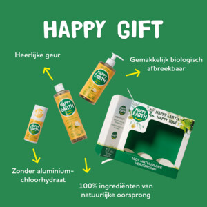 Happy Earth 100% Natuurlijke Geschenkset Jasmine Ho Wood - 14.85 euro