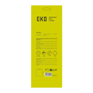 EKO Afvalzak met Trekband Wit 40–60 Liter Type F 12 zakken - 4.25 euro