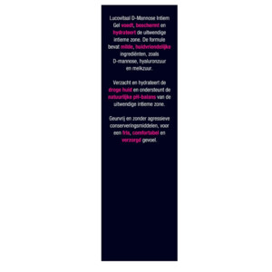 2x Lucovitaal Intiem Gel D-Mannose - 15.99 euro
