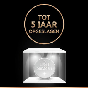 Duracell Knoopcelbatterijen LR44 - 5.39 euro