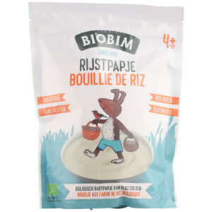 Biobim Rijstpapje 4+ mnd Bio - 3.09 euro