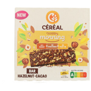 5x Céréal Happy Morning Hazelnut Cacao - 15.01 euro