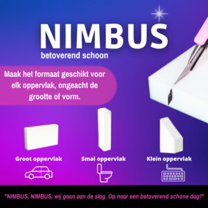 30x NIMBUS Wonderspons Pro Wit - 25.14 euro