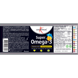 2x Lucovitaal Omega 3 Vloeibaar Sinaasappelsmaak - 19.98 euro