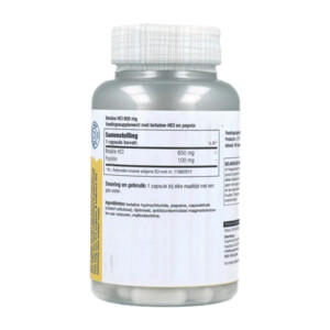 Solaray Betaine HCl 650 mg + Pepsin - 21.55 euro
