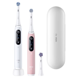 Oral-B Elektrische Tandenborstel iO 6 Duo Wit & Roze - 214.99 euro
