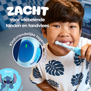 Oral-B Elektrische Tandenborstel Kids iO2 Stitch - 47.99 euro