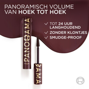 3x L'Oréal Panorama Mascara Chromatic Bordeaux - 49.01 euro