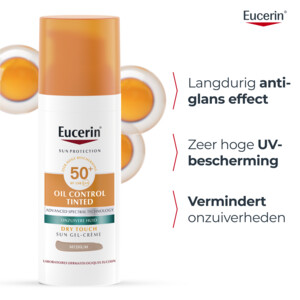 Eucerin Sun Oil Control Tinted Medium SPF50+ - 24.79 euro