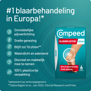 Compeed Blarenpleister Medium - 7.09 euro