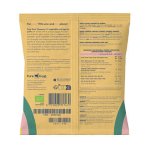 8x Pure Goat Bio Puffs 8+ mnd - 12.75 euro