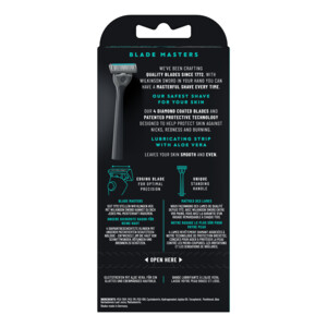 Wilkinson Quattro Scheersysteem + Navulmesjes - 8.09 euro