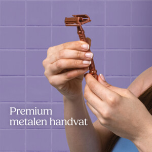 Wilkinson Intuition Rose Gold Scheersysteem + Navulmesjes 10 stuks - 23.95 euro