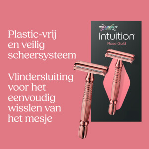 Wilkinson Intuition Rose Gold Navulmesjes - 7.99 euro