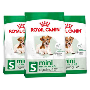 3x Royal Canin Hondenvoer Droog Mini Ageing 12+ 1,5 kg
