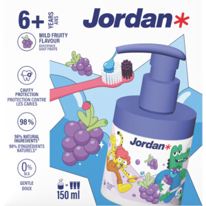 Jordan Tandpasta Pomp Junior 6-12 jaar - 6.99 euro
