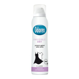 6x Odorex Deodorant Spray Invisible Dry - 22.15 euro