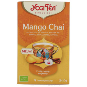 Yogi tea Biologische Thee Mango Chai - 4.19 euro
