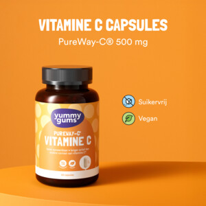 Yummygums Vitamine C PureWay-C® 500 mg Plantaardig Suikervrij - 19.95 euro