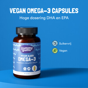 Yummygums Vloeibaar Omega 3 Vegan - 24.95 euro