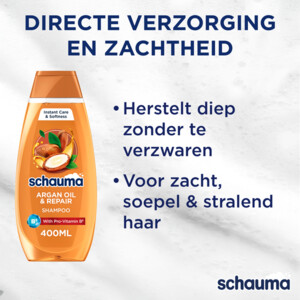 Schauma Shampoo Argan Oil & Repair - 3.99 euro