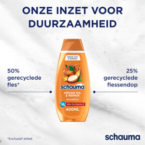 Schauma Shampoo Argan Oil & Repair - 3.99 euro