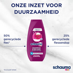 Schauma Shampoo & Conditioner Kids Raspberry - 3.89 euro