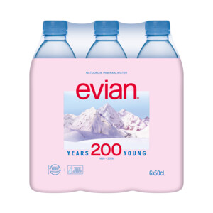 Evian 100% RPET - 4.45 euro