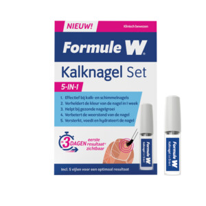 Formule W Kalknagel Set 5in1 - 24.99 euro
