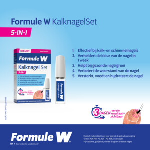 Formule W Kalknagel Set 5in1 - 24.99 euro