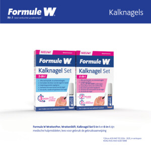Formule W Kalknagel Set 5in1 - 24.99 euro