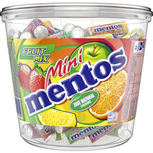 Mentos Fruit Silo Snoep Vegan - 23.85 euro