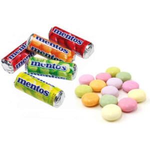 Mentos Fruit Silo Snoep Vegan - 23.85 euro
