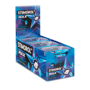 Stimorol Kauwgom Max Peppermint Suikervrij - 21.39 euro