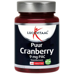 2x Lucovitaal Cranberry Puur 9mg PAC - 10.39 euro