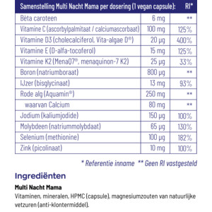 2x Vitakruid Multi Dag & Nacht Mama - 46.07 euro