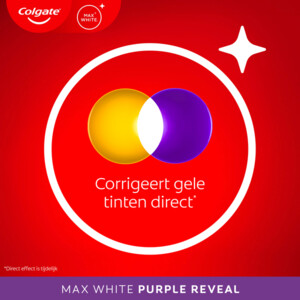 Colgate Tandpasta Max White Purple Reveal - 6.49 euro