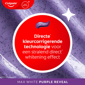 Colgate Tandpasta Max White Purple Reveal - 6.49 euro