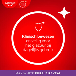 Colgate Tandpasta Max White Purple Reveal - 6.49 euro