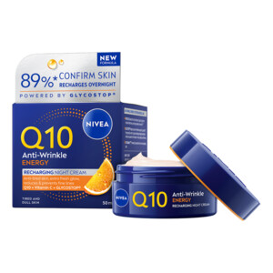 NIVEA Q10 Energy Anti-Rimpel Nachtcréme - 27.49 euro