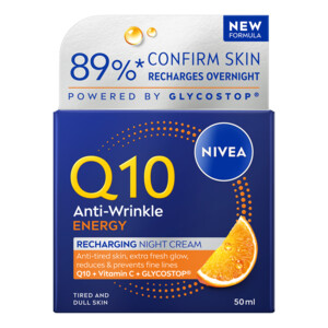 NIVEA Q10 Energy Anti-Rimpel Nachtcréme - 27.49 euro