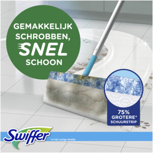 6x Swiffer Vochtige Vloerdoekjes Morning Fresh - 48.45 euro