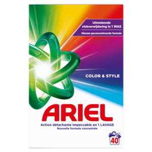 Ariel Waspoeder Color 40 Wasbeurten - 27.99 euro