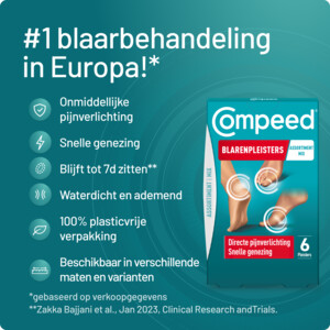 Compeed Blarenpeister Mix Pack - 6.79 euro