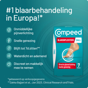 Compeed Blarenpleister Small - 5.85 euro