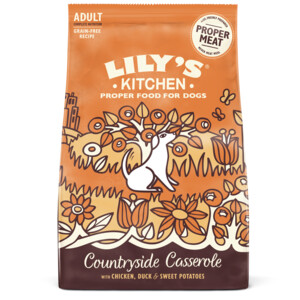 Lily's Kitchen Hondenvoer Droog Countryside Casserole  Kip & Eend