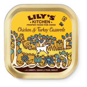 Lily's Kitchen Hondenvoer Nat Casserole  Kip & Kalkoen