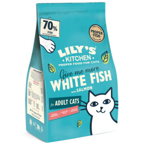 Lily's Kitchen Katenvoer Droog Adult Witvis & Zalm